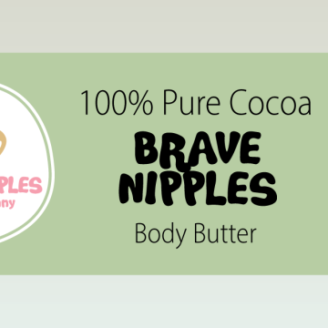 Brave Nipples 100% Pure Cocoa Body Butter (250ml)