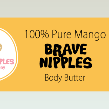 Brave Nipples 100% Pure Mango Body Butter (250ml) (2)