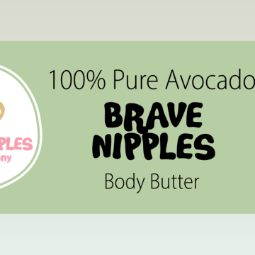 Brave Nipples 100% Pure Avocado Body Butter (250ml)